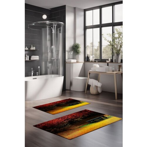  CT-5146 multicolor bathmat set (2 pieces) Cene