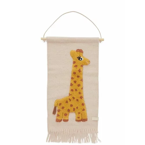 OYOY Stenska dekoracija Giraffe Wallhanger