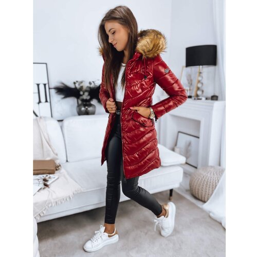DStreet Women&amp;#039;s jacket AURORA burgundy TY3178 Slike