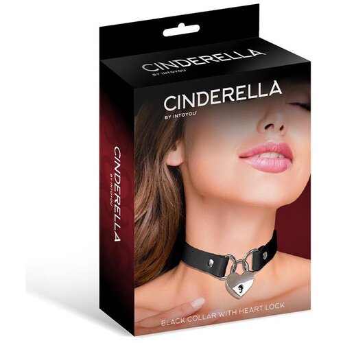 Cinderella Ovratnica With Lock Vegan Leather Cene