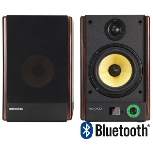 Microlab SOLO5 Aktivni drveni zvucnici 2.0 90W RMS (30W+15W)*2 5,25+1, Bluetooth, Optical, 2RCA Slike
