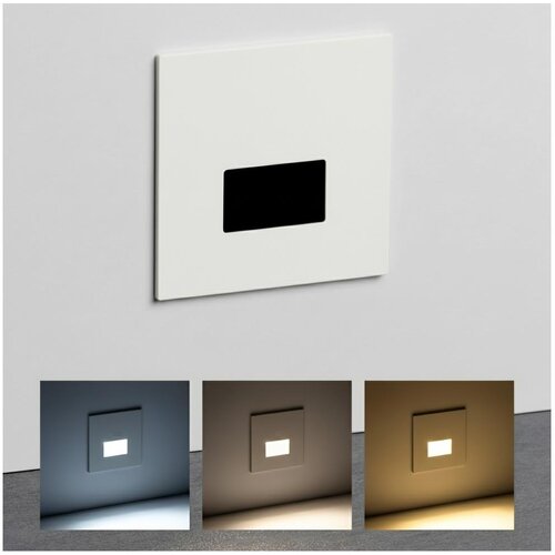  Brilagi - LED svetlo za stepeni&scaron;te JACK LED/3W/230V 3000/4000/6500K IP65 belo Cene