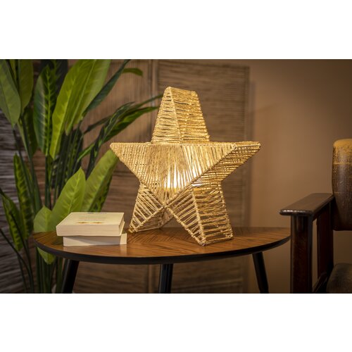 New Garden Stoječa svetilka rjava 40 cm, vključno s polnilno LED IP54 - Sisine Cene
