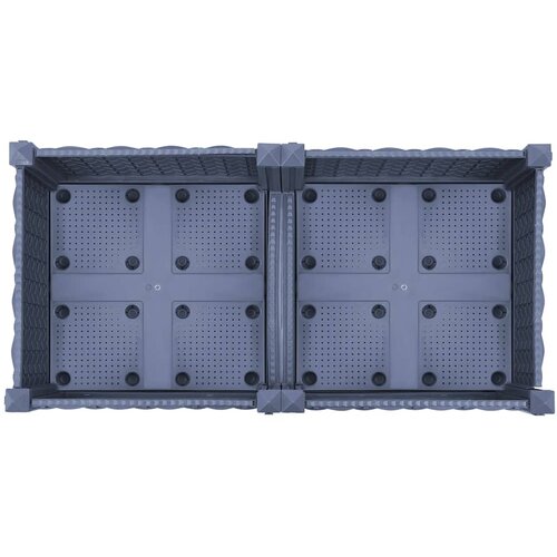  Povi&amp;scaron;ena gredica 80 x 40 x 71 cm od polipropilena Slike