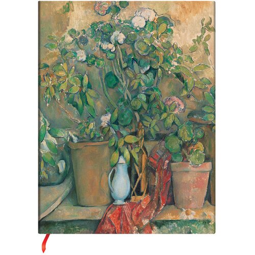  NOTES 12X18CM-MIDI CRTE 72L S GUMICOM CEZANNE’S TERRACOTTA POTS AND FLOWER PAPERBLANKS PB9788-4 Cene
