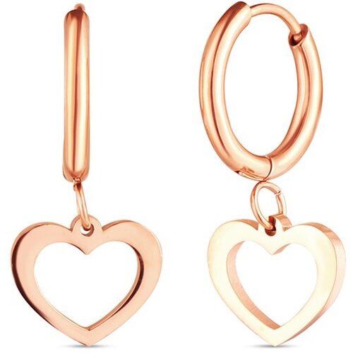 Vuch Glimmer Rose Gold Earrings Cene