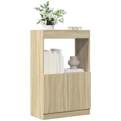  Visoka komoda boja hrasta sonome 63x33x100 cm konstruirano drvo Cene