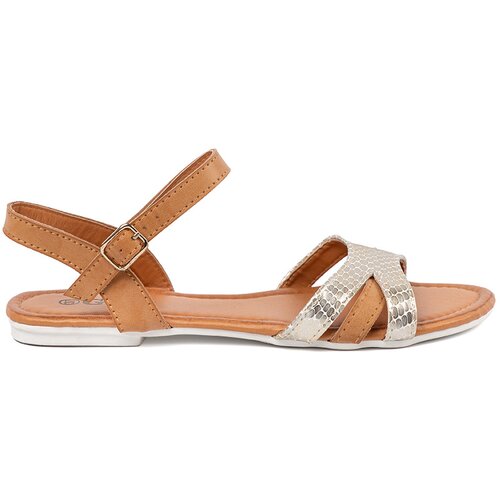 Shelvt Beige glossy sandals Cijene