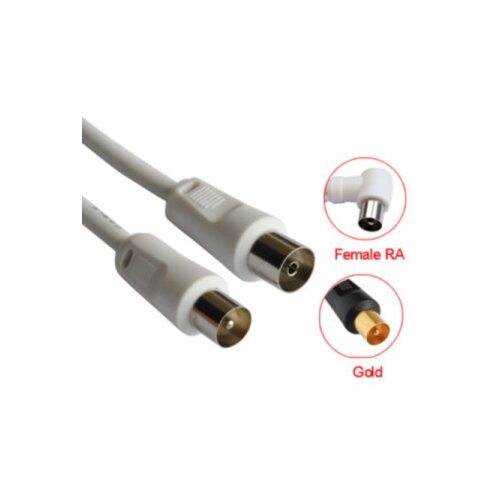 X Wave Antenski RF kabl/3m duzina/sa konektorima A (muski) -B( zenski) /beli Cene