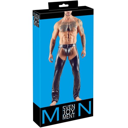 Svenjoyment Mu&amp;scaron;ki seksi ve&amp;scaron; Chaps &amp;amp; String, Crni Slike