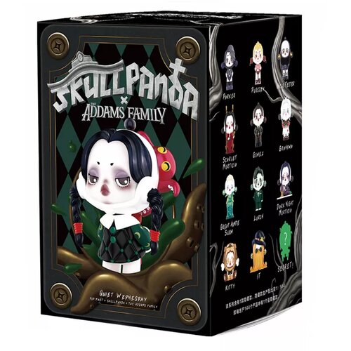 Pop Mart Skullpanda X The Addams Family Wednesday Series Blind Box (Single) Cene
