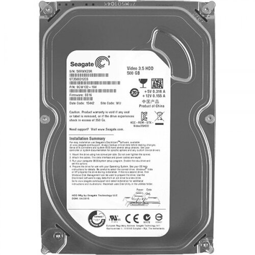 Seagate HDD 3.5 500GB SLIM SATA Cene