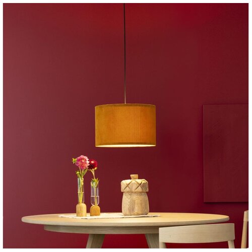 Brilliant Luster na sajli TONY 1xE27/20W/230V Ø 35 cm narandžasta Cene