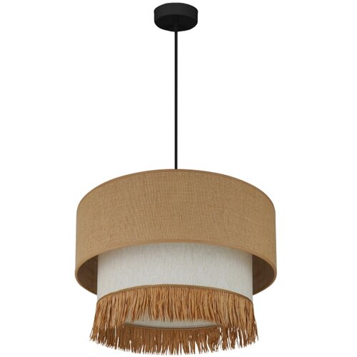  Brilagi - Visilica na sajli WINNETOU BOHO 1xE27/15W/230V &amp;Oslash; 45 cm braon/krem Slike