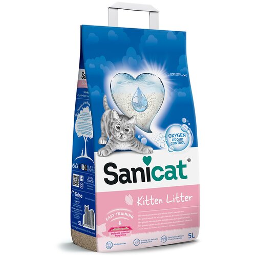 Sanicat Kitten pesek za mačke - 5 l Cene