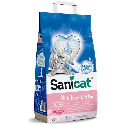 Sanicat Kitten pesek za mačke - 5 l