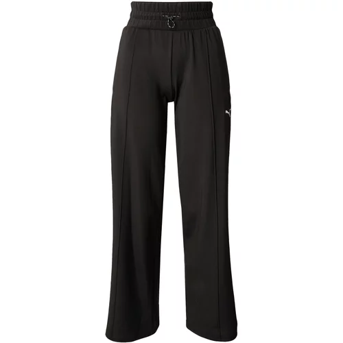 Puma Sportske hlače 'Fit Double' crna / bijela