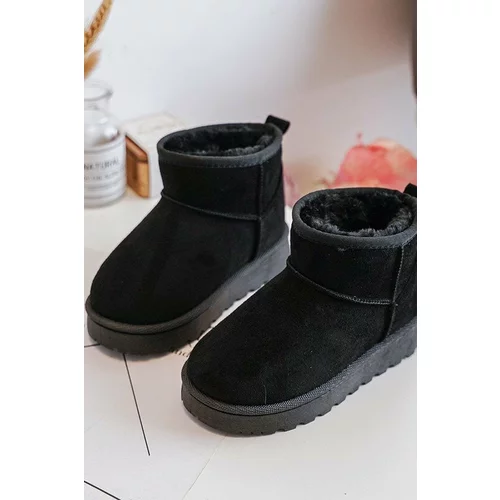 Kesi Children's snow boots insulated black Nallita