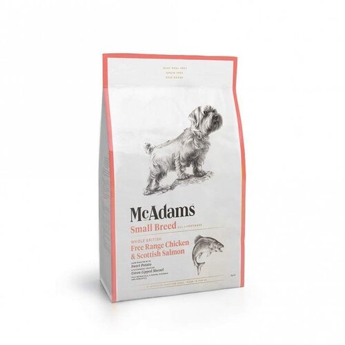 McAdams Suva hrana za pse Small Breed, Piletina i losos, 5kg Slike