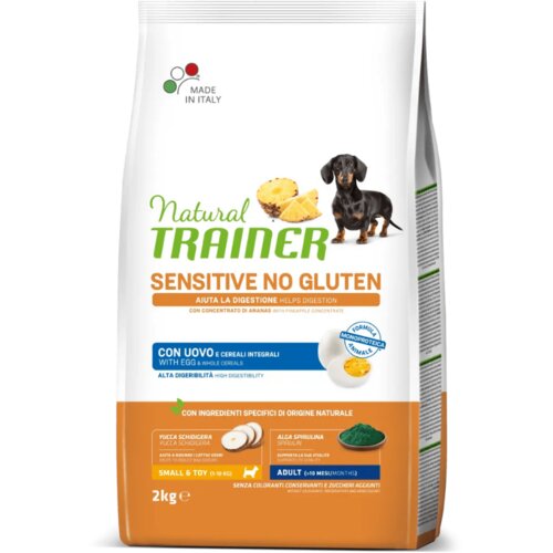 Trainer suva hrana za pse sensitive no gluten mini adult with egg and whole cereals 2kg Cene