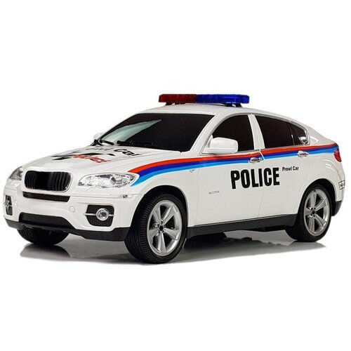  Auto na daljinsko upravljanje Police Coupe - bijeli Slike