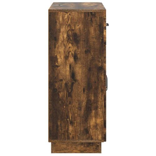  Kreveta Dimljeni hrast 66 x 34 5 x 87 cm Konstruirano drvo Slike