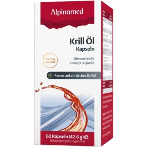 Alpinamed Krilovo olje - 60 kaps. Slike