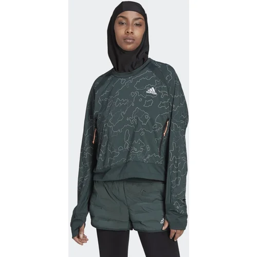 Adidas Woman's Sweatshirt X-City Running Crewneck HC6323