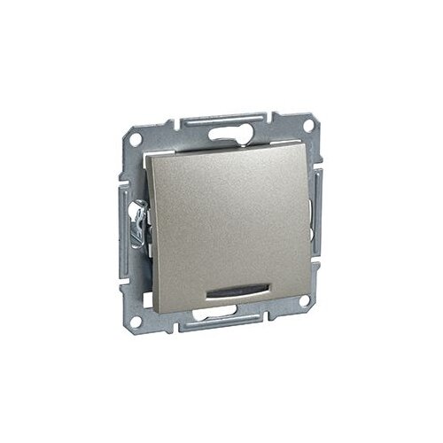  SEDNA Prekidač 16AX 2P/indikator cr. TITAN Cene