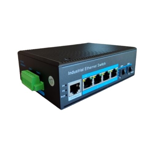 ExeLink ISG2506 upravljivi industrijski switch 4*10/100/1000 base-t ports 2-1000 base-x sfp porta Slike