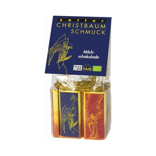 Zotter čokolade Bio Nashis okraski za božično drevo "mlečna čokolada" Cene