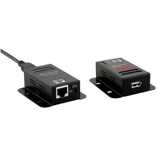 Roline USB 2.0 podalj&scaron;ek preko RJ45\, 1x USB\, največ 50m KVM podalj&scaron;ek črna, (20428589) Cene