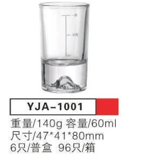 Staklena casa za rakiju 60ml 6/1 YJA-1001 Slike