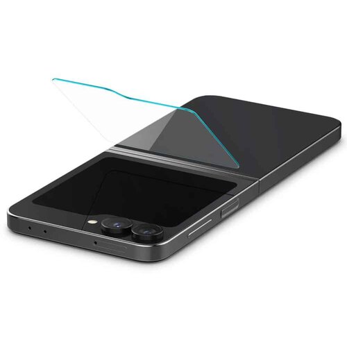 Spigen Glas.tR EZ-FIT (2 kom) kaljeno staklo AGL07972 za Samsung Galaxy Z Flip6 - prozirno Slike
