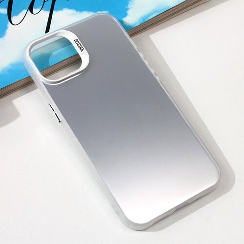 Torbica clear za iphone 14 6.1/13 6.1 srebrna Slike