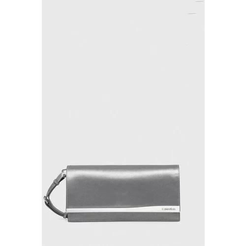 Calvin Klein Pismo torbica boja: srebrna