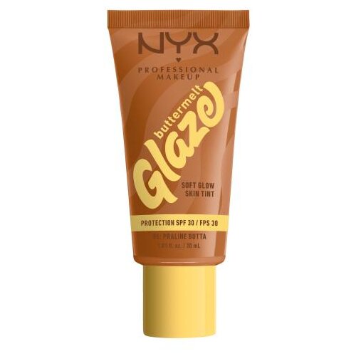 NYX Professional Makeup Buttermelt Glaze Soft Glow Skin Tint SPF30 puder za sve vrste kože 30 ml nijansa 06 Praline Butta Cijene