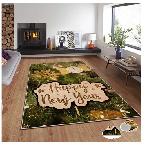 Conceptum Hypnose tepih s novogodi&scaron;njim motivima Asr-Crpt-100, Pravougaoni, 100 x 180 cm, &Scaron;areni Cijene