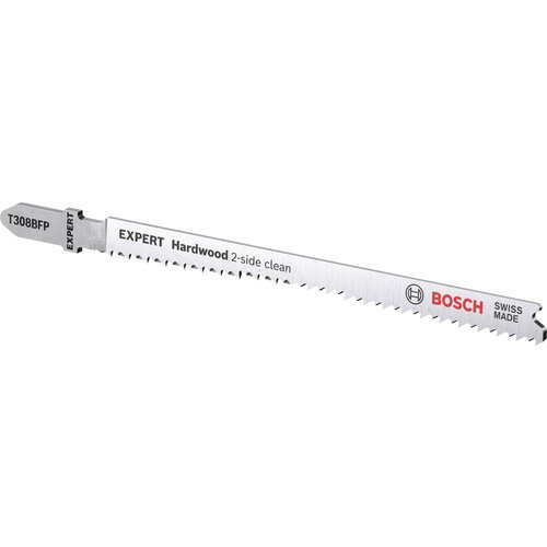 Bosch EXPERT jigsaw blades T308BFP 25Stk Hardwood 2-side Slike