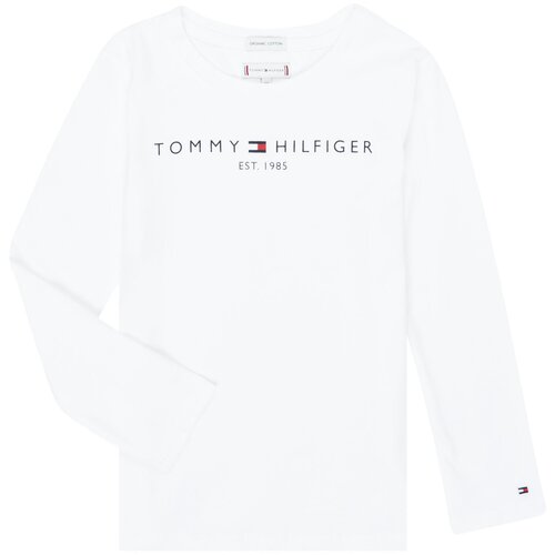 Tommy Hilfiger Majice z dolgimi rokavi KG0KG05247-YBR-J Bela Slike