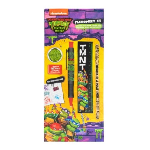 Blue Sky TMNT PISARNI&Scaron;KI SET - 5PC - MAYHEM Cene