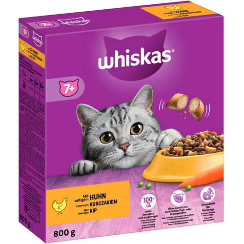 Whiskas 7+ Senior pi&scaron;čanec - Varčno pakiranje: 2 x 800 g Cijene