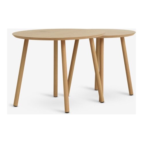  set klub stolića, O55cm i O45cm, 2 dijela, Hrast Cijene