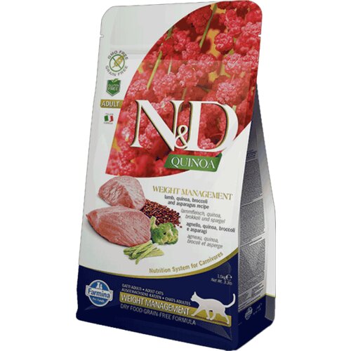 N&amp;amp;d Quinoa Cat Weight Management, Kinoa i Jagnjetina Slike