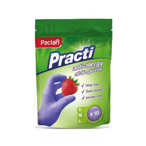 Rukavice GUMENE ANTI ALERGY M NITRIL 10KOM PACLAN Cijene