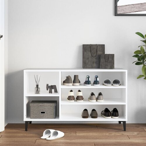  za cipele bijeli 102 x 36 x 60 cm od konstruiranog drva Slike