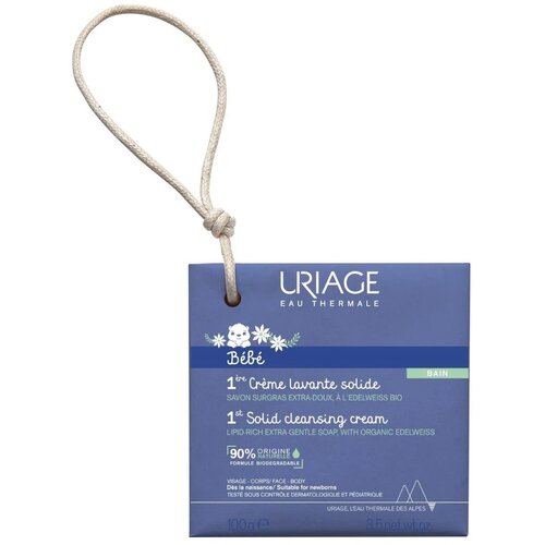 Uriage Bébé 1st Créme lavante solide kremasti sapun za nježnu i glatku kožu za djecu od rođenja 100 g Cijene