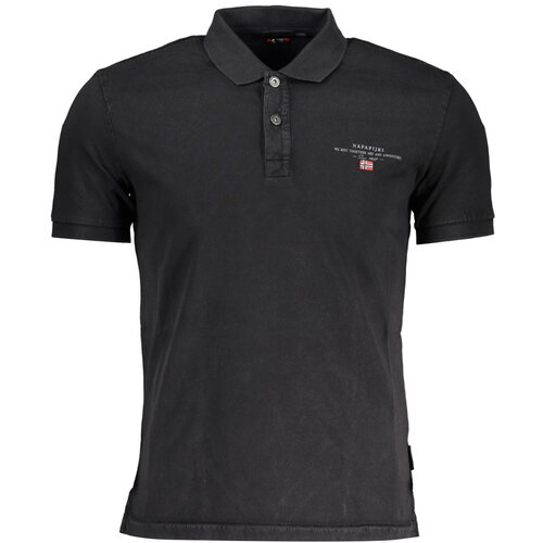 Napapijri POLO SHORT SLEEVE MEN BLACK Slike