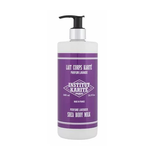 Institut Karite Shea Body Milk Lavender hidratantni losion za tijelo s mirisom lavande 500 ml za ženske