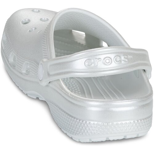 Crocs Cokli Classic Tinted Metallic Clog Srebrna Slike